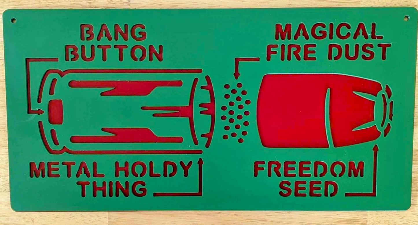 Freedom Seed Sign