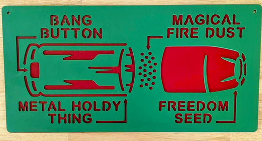 Freedom Seed Sign