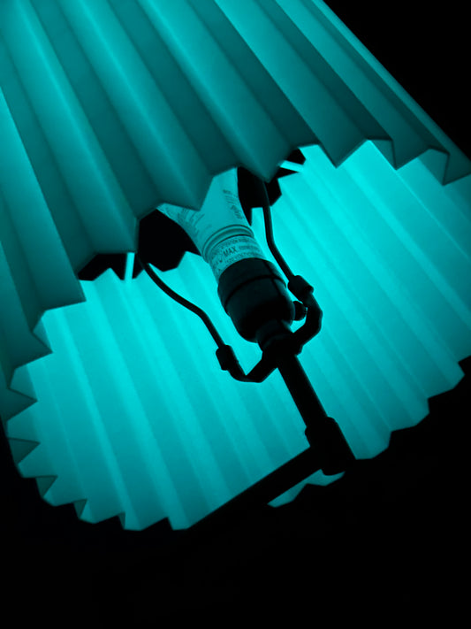 Glow in the dark lamp shade