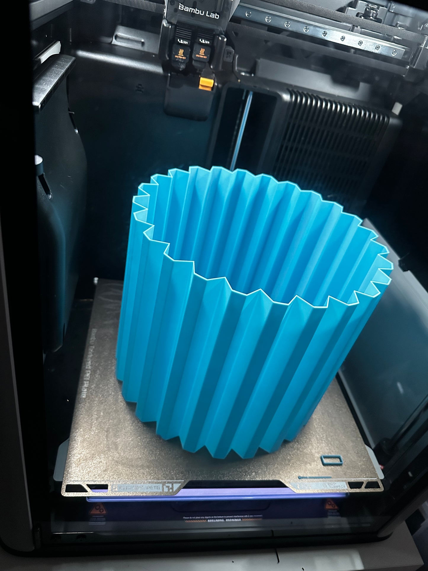 Glow in the dark lamp shade